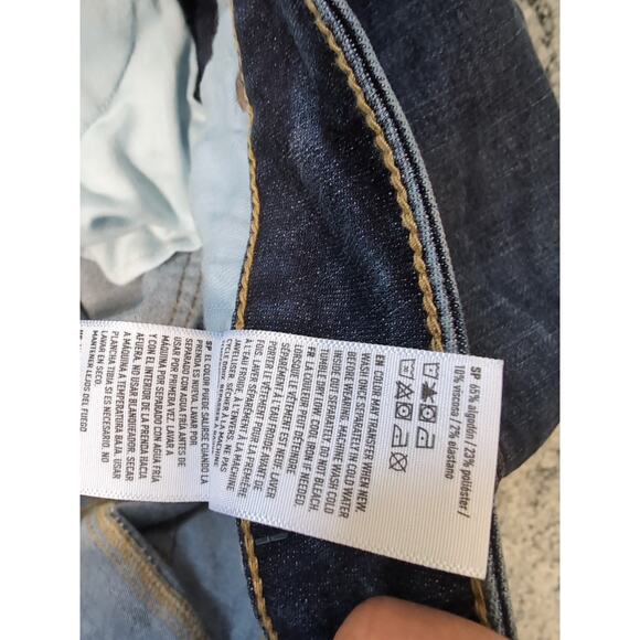 American Eagle Mens NE(X)T Level Flex Dark Indigo Jeans Size 34/34(531) - Picture 11 of 11